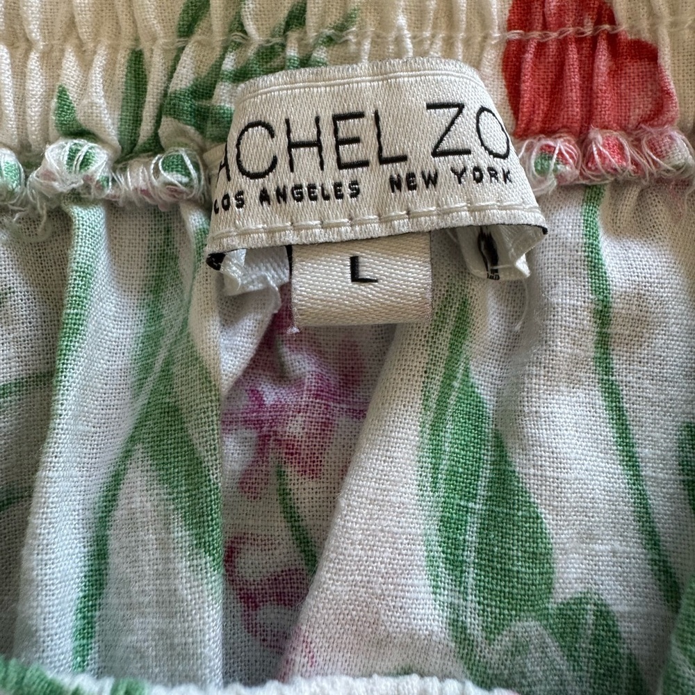 Rachel Zoe Linen Blend floral midi skirt - Picture 8 of 10